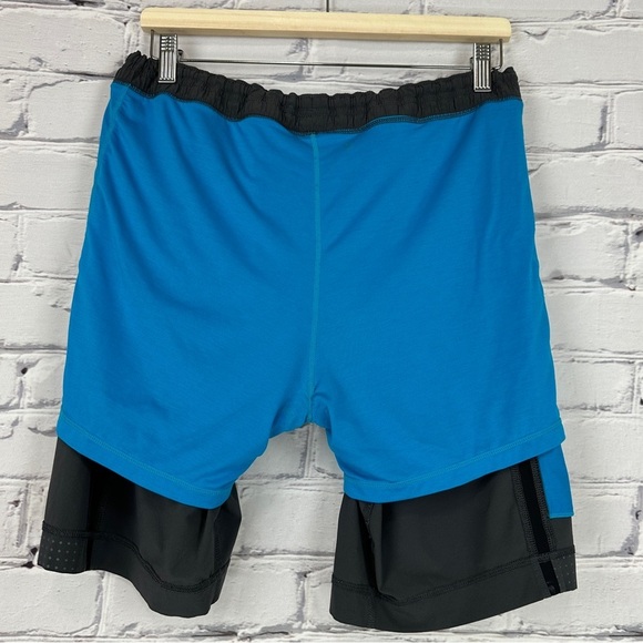 Lululemon Run Response Short Small Lined Athletic Performance 9” Gray Active Gym - Picture 5 of 11